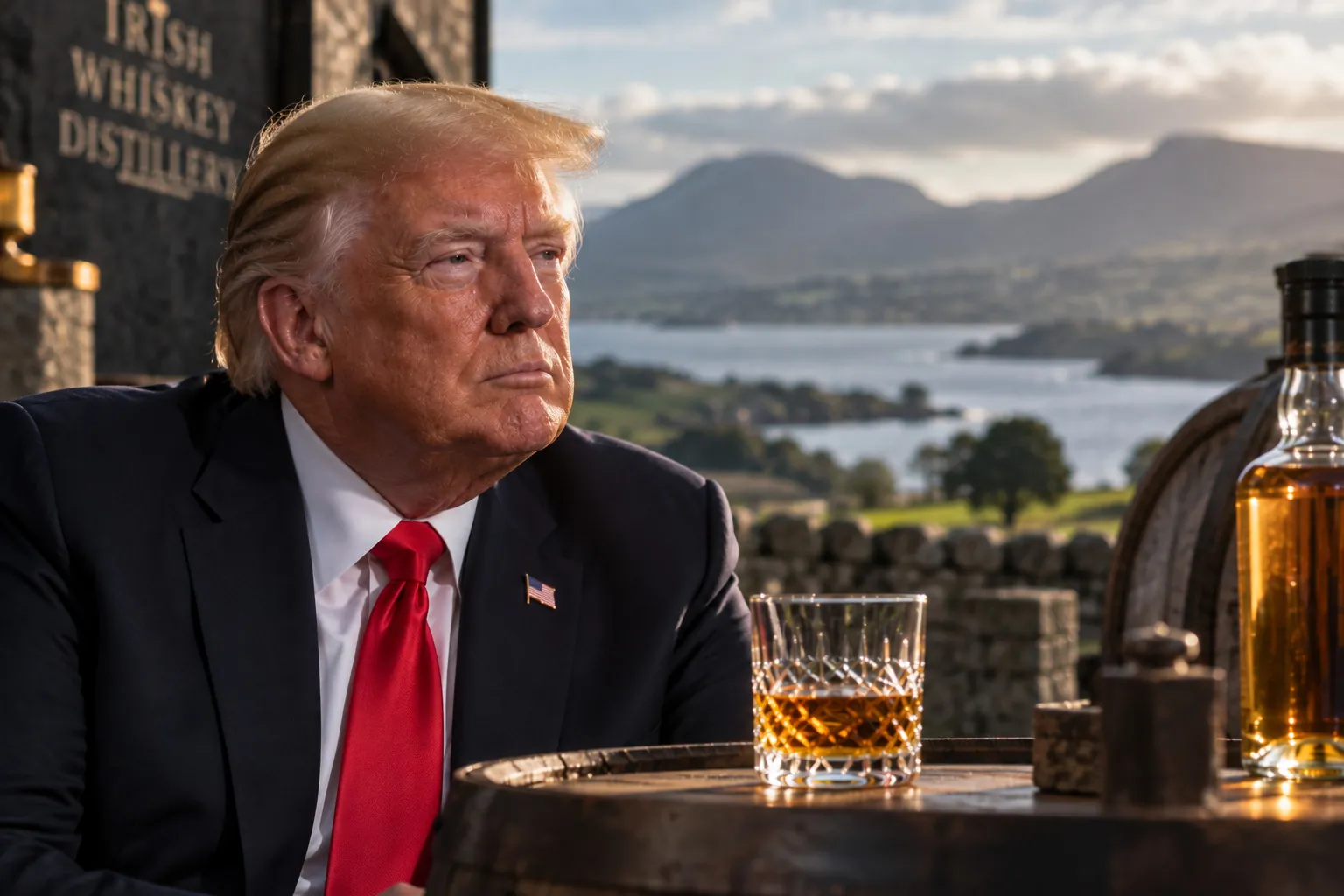Trump souhaite revoir les droits de douane sur le whiskey irlandais- Go to Ireland.com