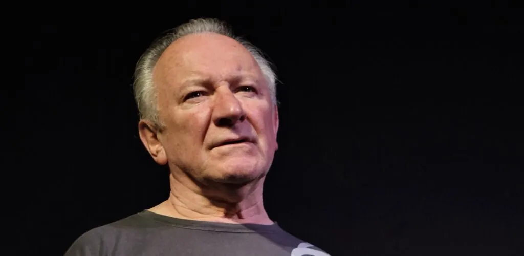 Dónal Lunny au Craiceann Bodhrán Festival, sur Inis Oírr, le 29 juin 2016.