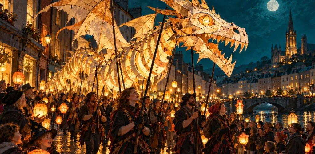 Un dragon de onze mètres va traverser Cork pour Halloween