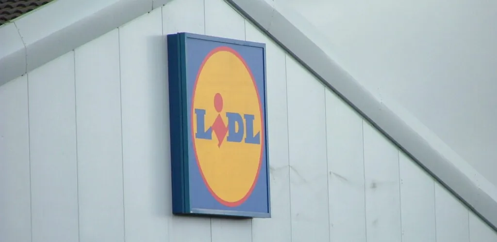Enseigne Lidl photographiée en Irlande du Nord, photo d’illustration